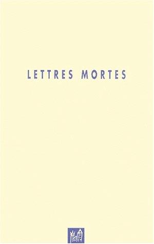 Lettres mortes