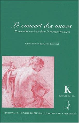Le concert des Muses by Jean Lionnet cover