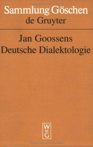 Deutsche Dialektologie by Jan Goossens cover