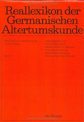 Reallexikon Der Germanischen Altertumskunde