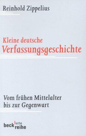 Kleine deutsche Verfassungsgeschichte by Reinhold Zippelius cover