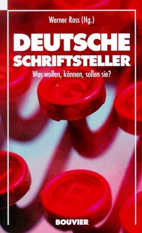 Deutsche Schriftsteller by Werner Ross cover