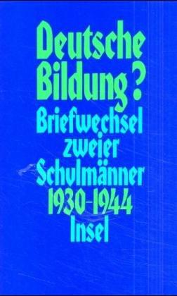 Deutsche Bildung? by Schumann, Otto cover