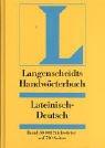 Langenscheidts Handwörterbuch Lateinisch-Deutsch by Erich Pertsch, Menge, Hermann cover