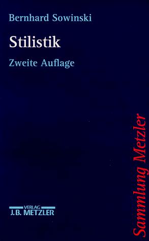 Deutsche Stylistik by Sowinski cover