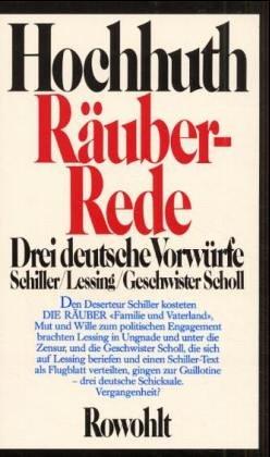 Räuber-Rede by Rolf Hochhuth cover