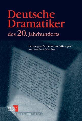 Deutsche Dramatiker des 20. Jahrhunderts by Alo Allkemper, Norbert Otto Eke cover