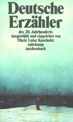 Deutsche Erzähler II des 20. Jahrhunderts by Marie Luise Kaschnitz cover