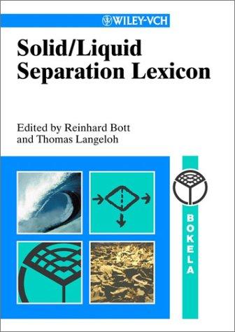 Solid/liquid separation lexicon