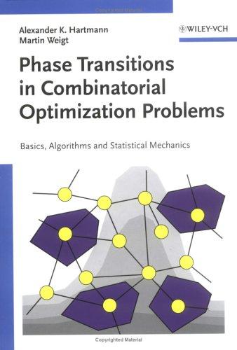 Phase transitions in combinatorial optimization problems