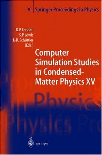 Computer simulation studies in condensed-matter physics XV