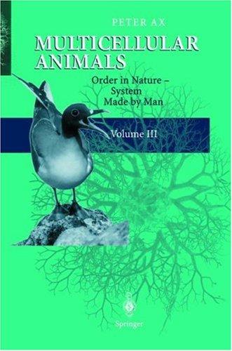 Multicellular animals by Peter Ax cover