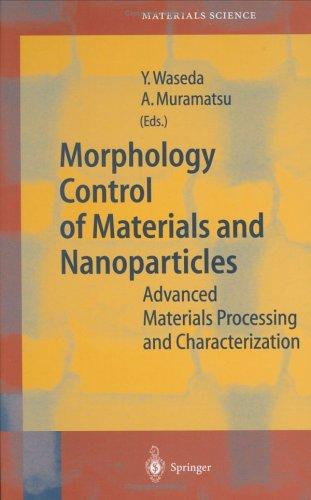 Morphology control of materials and nanoparticles