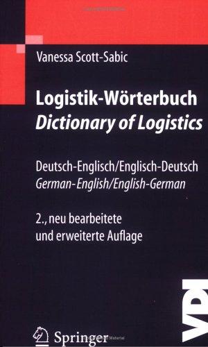 Logistik-Wörterbuch by Vanessa Scott-Sabic cover