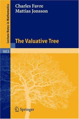 The valuative tree