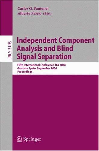 Independent component analysis and blind signal separation