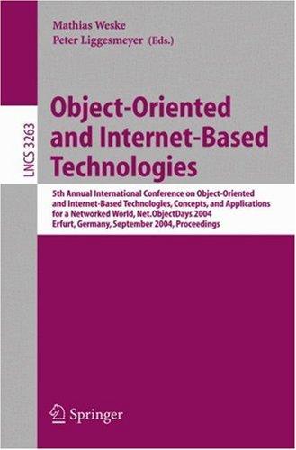 Object-oriented and internet-based technologies