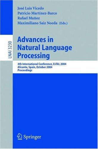 Advances in natural language processing
