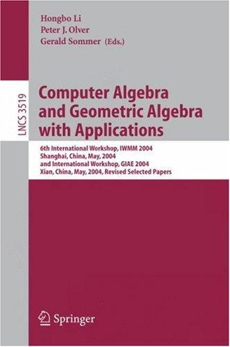 Computer algebra and geometric algebra with applications