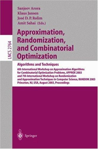 Approximation, randomization, and combinatorial optimization
