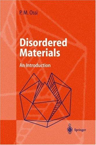 Disordered Materials