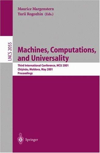 Machines, computations, and universality