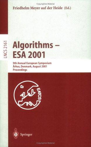 Algorithms - ESA 2001