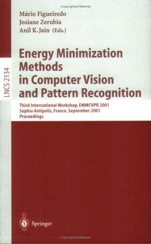 Energy minimization methods in computer vision and pattern recognition