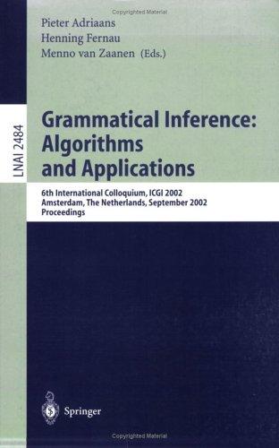 Grammatical inference