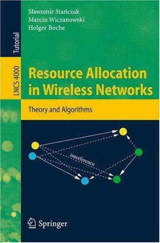 Resource allocation in wireless networks
