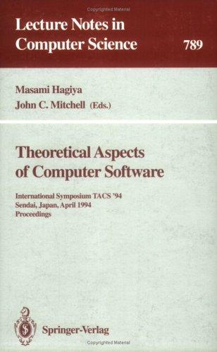 Theoretical aspects of computer software