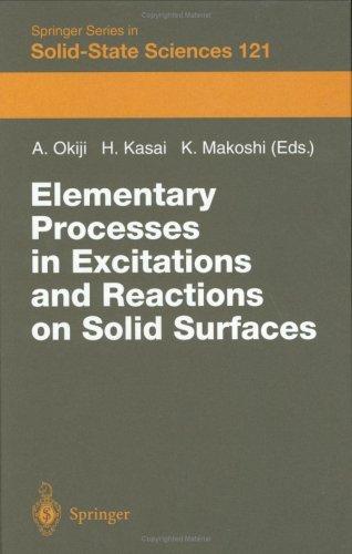 Elementary processes in excitations and reactions on solid surfaces