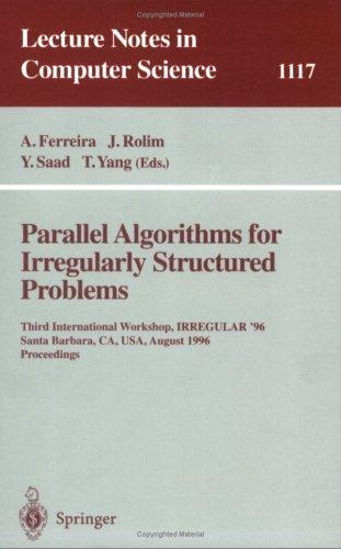 Parallel algorithms for irregularly structured problems