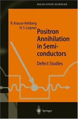 Positron annihilation in semiconductors