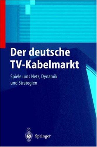 Deutsche TV-Kabelmarkt by Peter Stritzl, S. Stoll cover