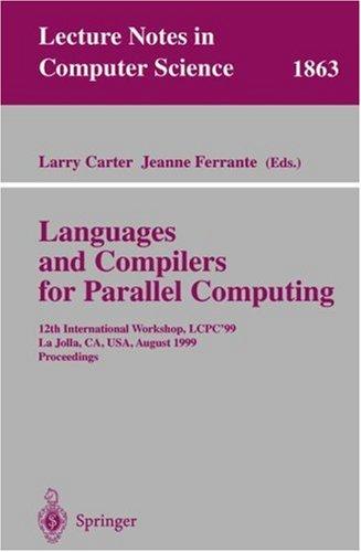 Languages and compilers for parallel computing
