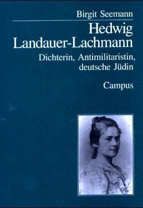 Hedwig Landauer-Lachmann by Birgit Seemann cover