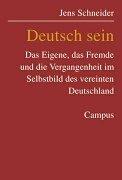 Deutsch sein by Jens Schneider cover