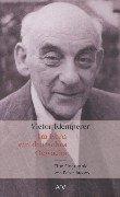 Victor Klemperer by Peter Jacobs cover