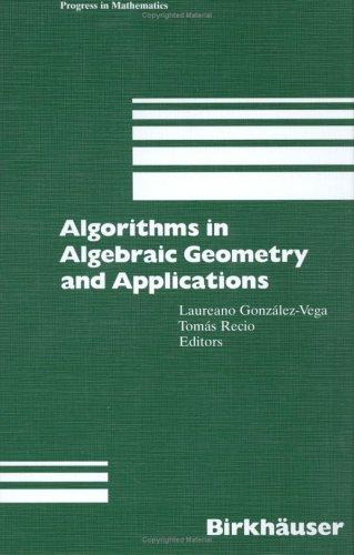 Algorithms in algebraic geometry and applications