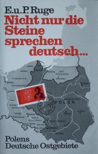 Nicht nur die Steine sprechen deutsch.. by E. Ruge cover
