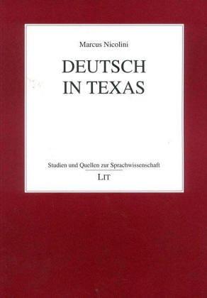 Deutsch in Texas by Marcus Nicolini cover