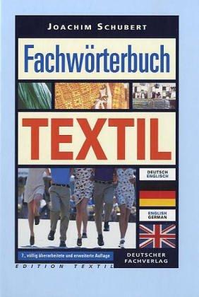 Fachwörterbuch Textil by Joachim Schubert cover