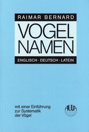 Vogelnamen by Raimar Bernard cover