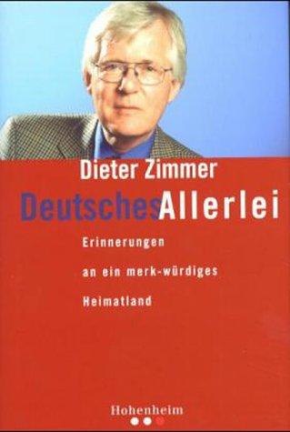 Deutsches Allerlei by Dieter Zimmer cover