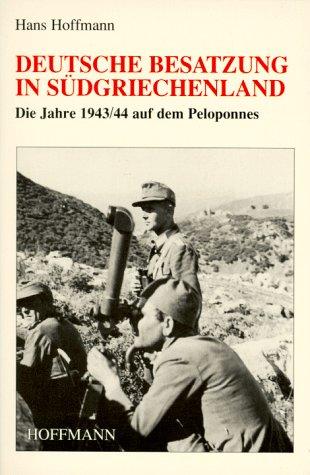 Deutsche Besatzung in Südgriechenland by Hans Hoffmann cover