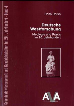 Deutsche Westforschung by Hans Derks cover