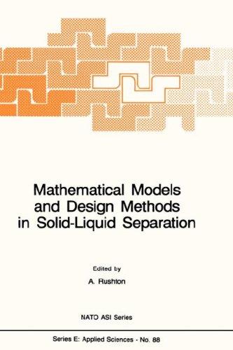 Mathematical models and design methods in solid-liquid separation