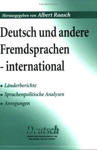 Deutsch und andere Fremdsprachen, international by Albert Raasch cover