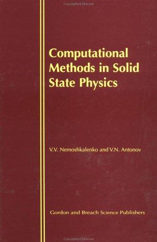 Computational methods in solid state physics
